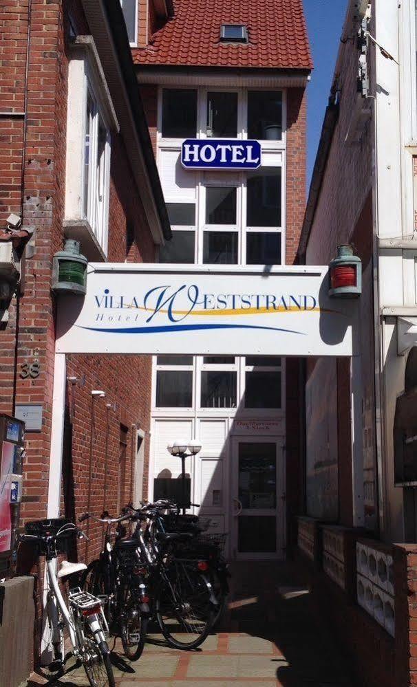 Hotel Villa Weststrand Borkum Exterior photo